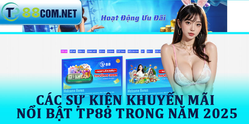 Các Sự Kiện Khuyến Mãi Nổi Bật TP88 Trong Năm 2025