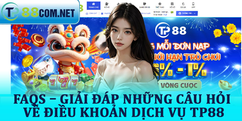 FAQs – Giải Đáp Những Câu Hỏi Về Điều Khoản Dịch Vụ TP88
