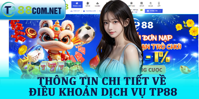 Thông Tin Chi Tiết Về Điều Khoản Dịch Vụ TP88